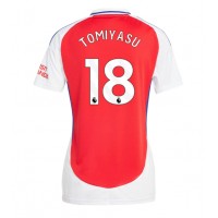 Maglie da calcio Arsenal Takehiro Tomiyasu #18 Prima Maglia Femminile 2024-25 Manica Corta